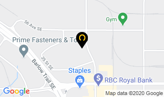 Ecostone Products in Calgary map