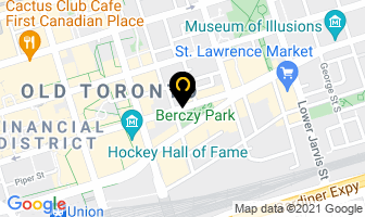 Edelman Public Relations Worldwide Canada in Toronto map