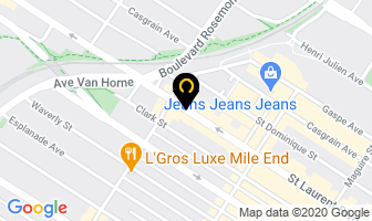 Eden Biospa in Montreal map