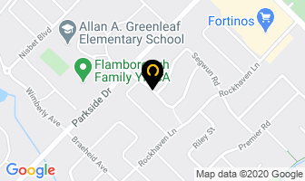 Edge Academy in Waterdown map