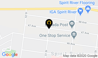 Edge Auto Repair Ltd in Spirit River map