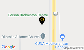 Edison Badminton Centre in North York map