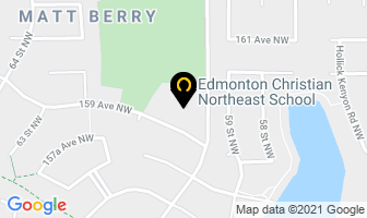 Edmonton Christian Northeast School in Kenora map