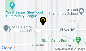 Edmonton Emergency Dental Clinic in Edmonton map