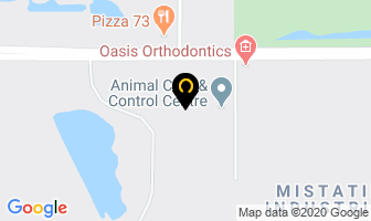 Edmonton Humane Society in Kenora map