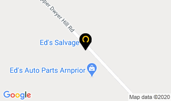Ed's Salvage in Hudson map
