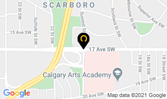 Edwards Alun L Dr in Calgary map