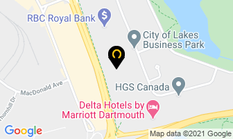 Efficiency Nova Scotia in Dartmouth map