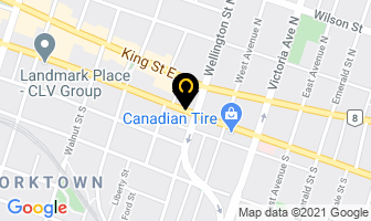 Effort Trust Company in Hamilton map