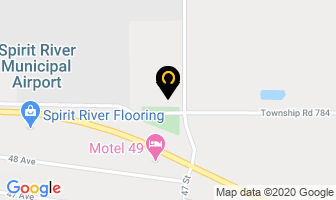 Efroc Industries Ltd in Spirit River map