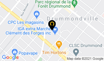 Eggsquis in Drummondville map