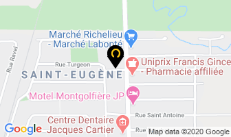 Eglise Saint-Eugene in Saint-Jean-sur-Richelieu map