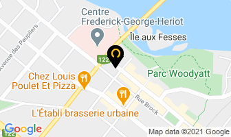 Egr Inc in Drummondville map