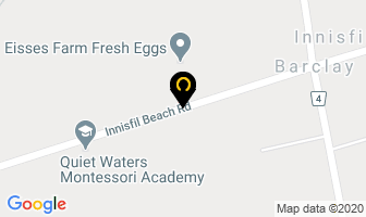 Eisses Farm Fresh Eggs in Innisfil map