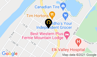 Ekc Moneyworks in Fernie map