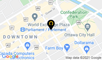 Ekos Research Associates in Ottawa map