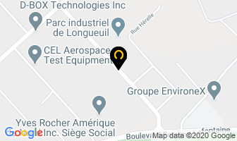 El-Co Ceram Inc in Longueuil map