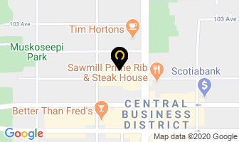 Electric Arts in Grande Prairie map
