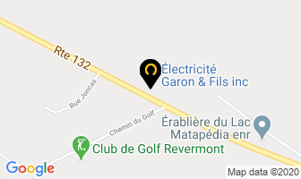 Electricit&eacute; Garon & Fils Inc in Cornwall map