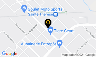 Electrique Alain Bouvrette in Sainte-Thérèse map