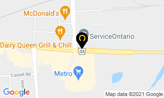Electrolux Vacuum Services in Kingston map