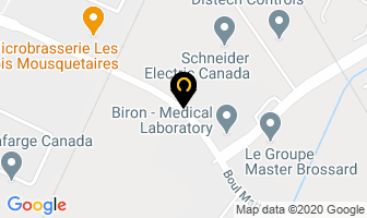 Electronic Products Recycling Association in Brossard map