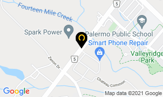 Electronic Repair Centre in Oakville map