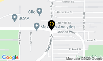 Elegant Celebrations Inc in Brant map