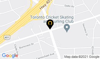 Elevision Inc in North York map