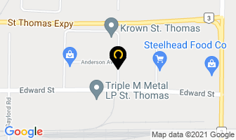 Elgin County Cycle & Atv in St. Thomas map