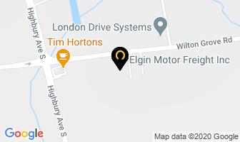 Elgin Motor Freight Inc in London map