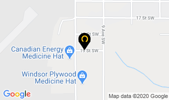 Elhart's Electric in Medicine Hat map