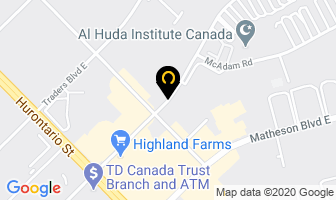 Elink Service Centre in Mississauga map