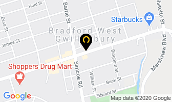 Elite Dance Corps in Bradford West Gwillimbury map