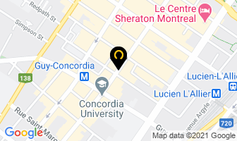 Elite Forex Currency Exchange in Montreal map
