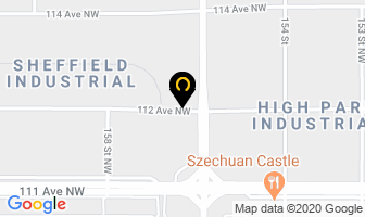 Elite Hydraulic Services in Edmonton map