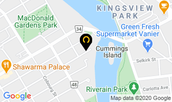 Elk Property Management in Guelph map