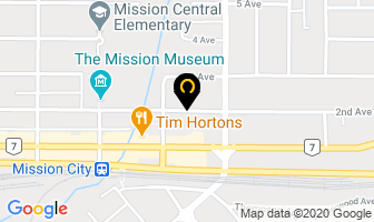 Elks Hall in Mission map