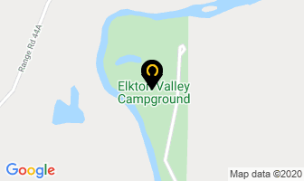 Elkton Valley Campground in Brant map