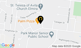 Elmira Mini Mart in Flin Flon map