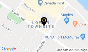 Elmsallati T Dr in Fort McMurray map