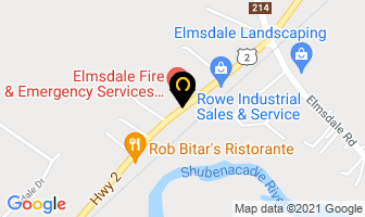 Elmsdale Fire Department in Elmsdale map