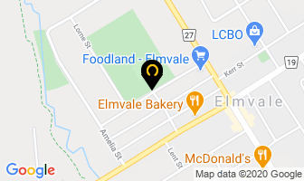 Elmvale Curling Club in Elmvale map