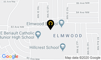 Elmwood Community League in Kenora map