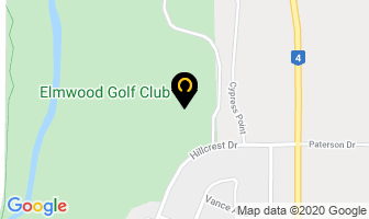 Elmwood Golf Club in Swift Current map