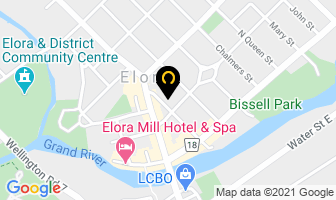 Elora Co-Operative Preschool Inc in Elora map