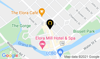 Elora Medical Group in Elora map