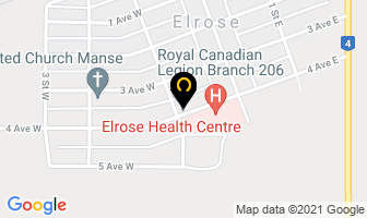 Elrose Scout Hut in Elrose map