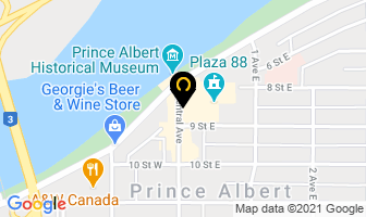 Embassy Church in Prince Albert map