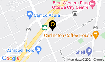 Embassy West Senior Living in Guelph map